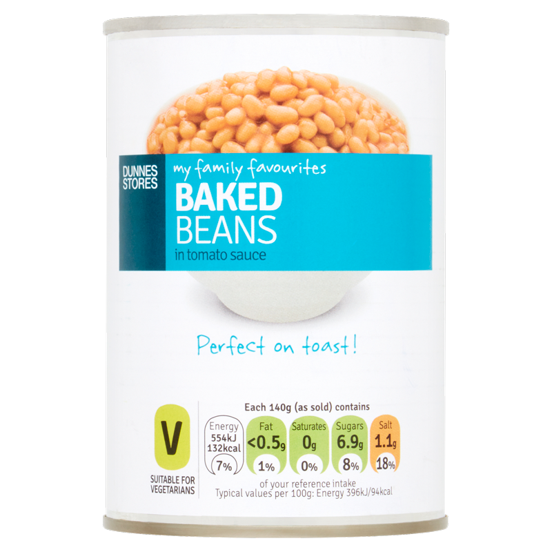 Dunnes Stores My Family Favourites Baked Beans