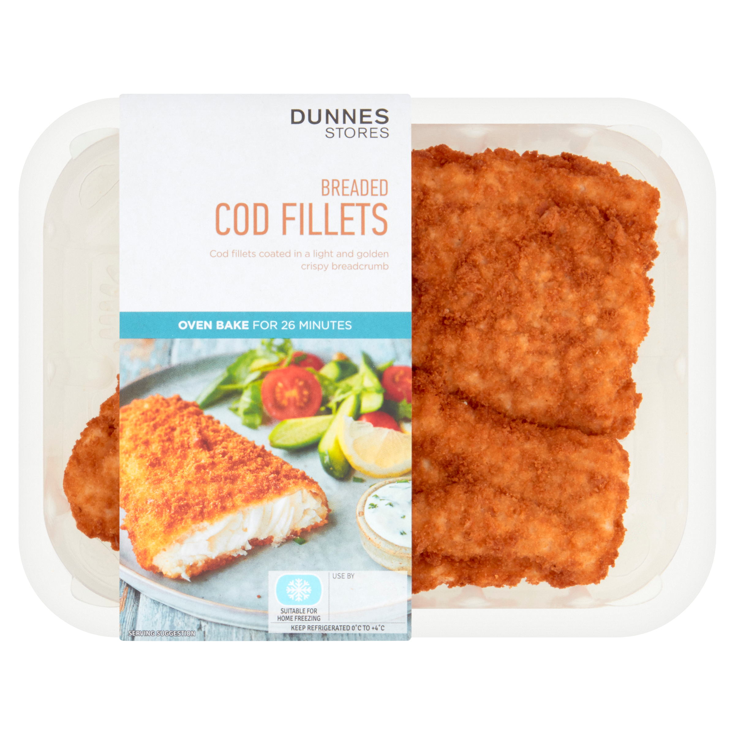 Dunnes Stores Breaded Cod Fillets