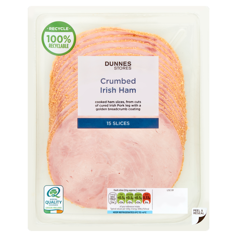 Dunnes Stores Crumbed Irish Ham 320g