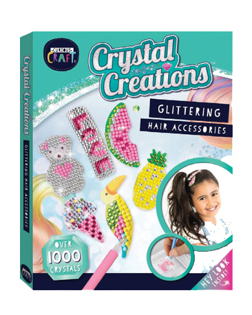 Crystal Creations: Glittering Hair Accessories