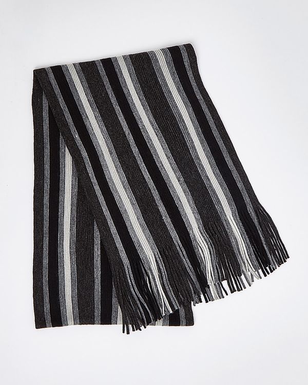 Knitted Stripe Scarf