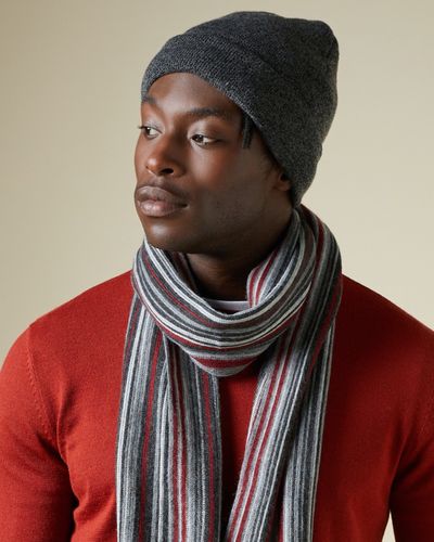 Knitted Stripe Scarf thumbnail