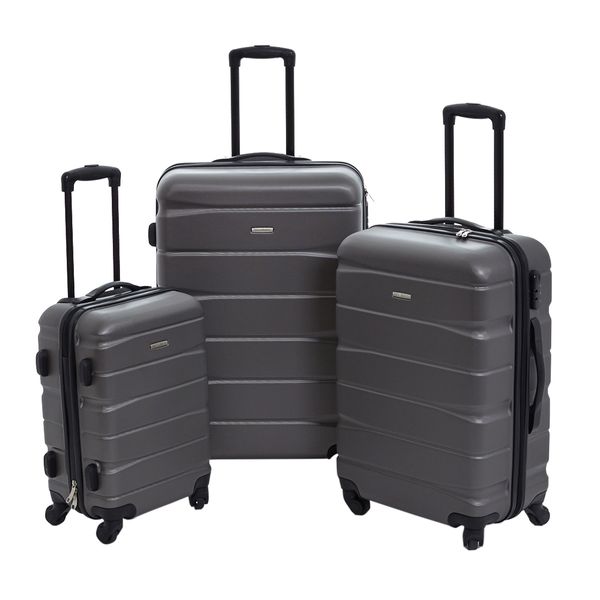 Hard Shell Four Spinner Wheel Luggage 