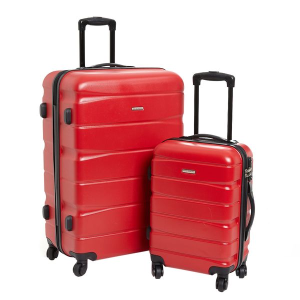 Hard Shell Four Spinner Wheel Luggage 