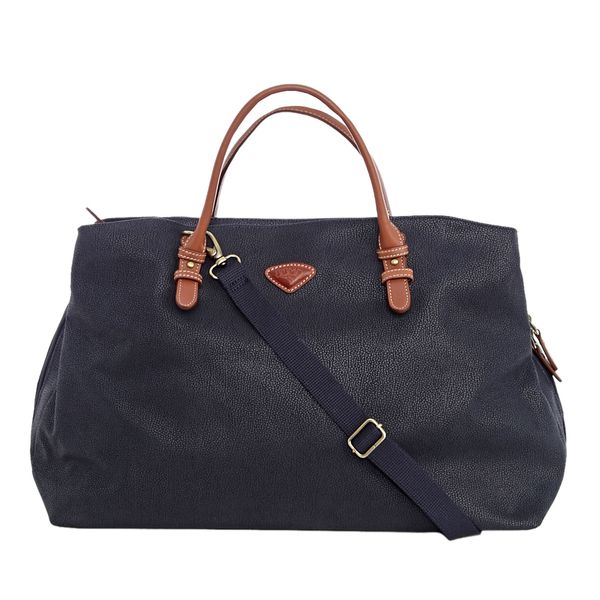 Dunnes Stores | Navy Jump Uppsala Leather And Polysuede Boarding Bag