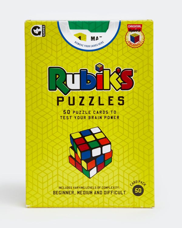Rubik's Puzzle Cards