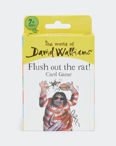 David Walliams Flush Out The Rat Card Game