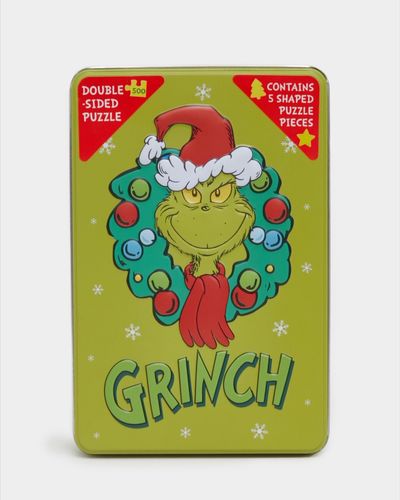 Double-Sided Grinch Jigsaw Puzzle