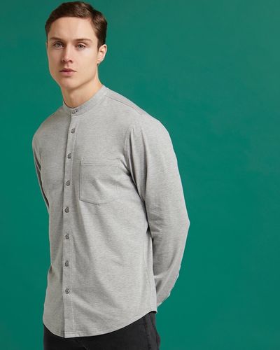 Paul Galvin Long-Sleeved Cotton Stretch Shirt