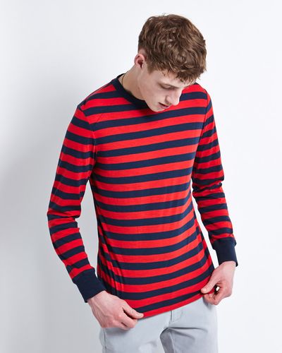 Paul Galvin Long-Sleeved Stripe T-Shirt thumbnail