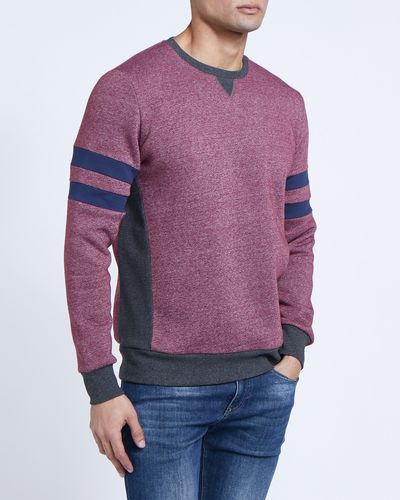 Paul Galvin Stripe Sleeve Sweater thumbnail