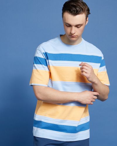 Paul Galvin Striped Terry T-Shirt