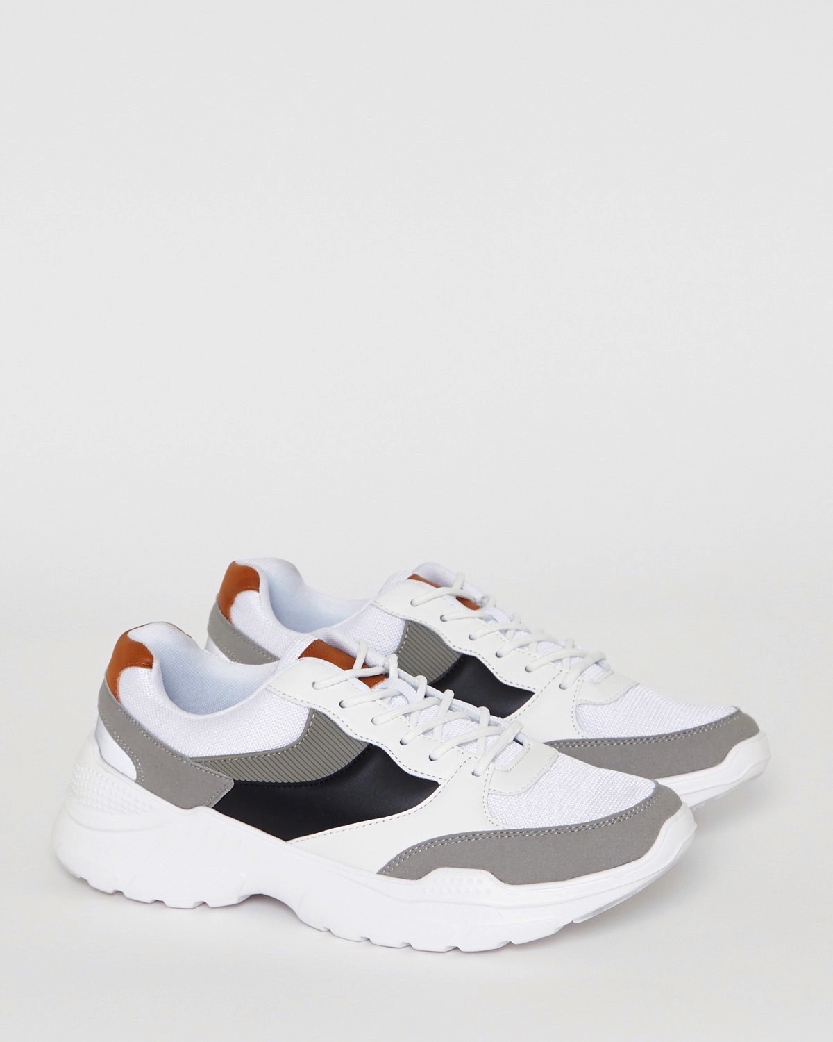 White Paul Galvin PG Sporty Trainers