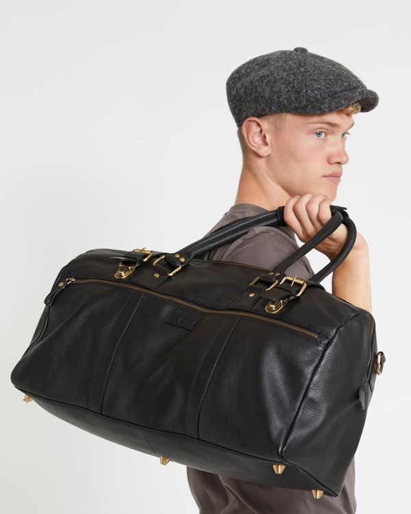 Paul Galvin Black Leather Holdall