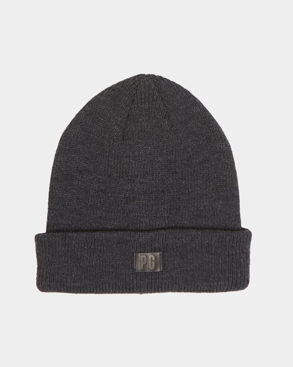 Paul Galvin Charcoal Ribbed Beanie