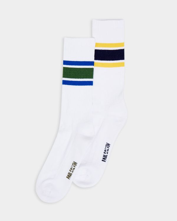 Paul Galvin Blue-Yellow Socks - Pack Of 2