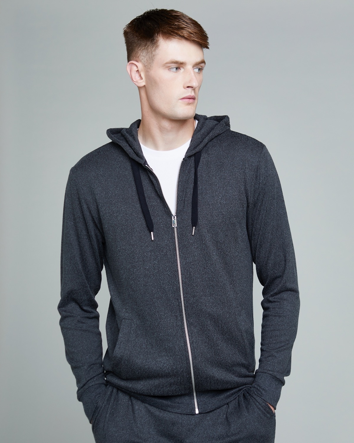 Dunnes Stores | Charcoal Paul Galvin Snit Lounge Hoodie