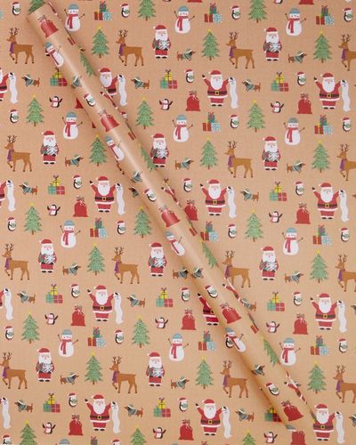 Christmas Gift Wrapping Paper (8 Metres) thumbnail