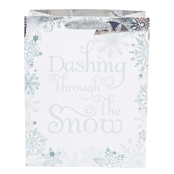 Large Dashing Through The Snow Bag
