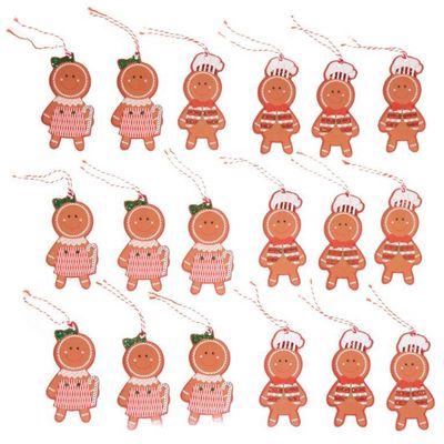 Gingerbread Tags - Pack Of 20 thumbnail