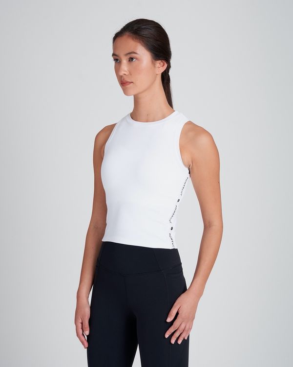 Dunnes Stores | White Powercut Charge Tank