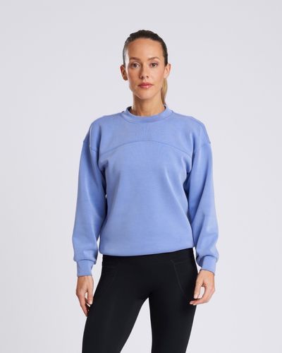 Powercut Ultra Soft Crew Sweatshirt in Cornflower Blue thumbnail
