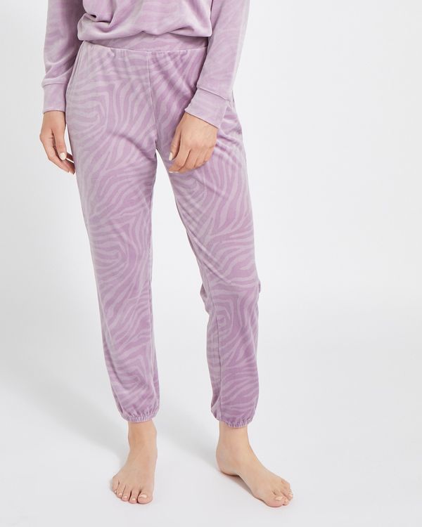 Velour Jogger Pyjama Pant