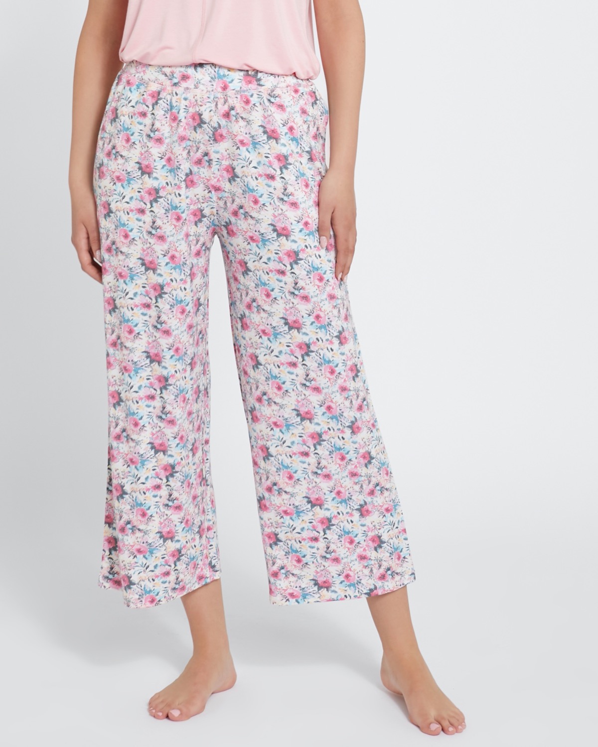 Women's Wide Leg Lounge Pants Incredibly Soft Lounge Pants Floral