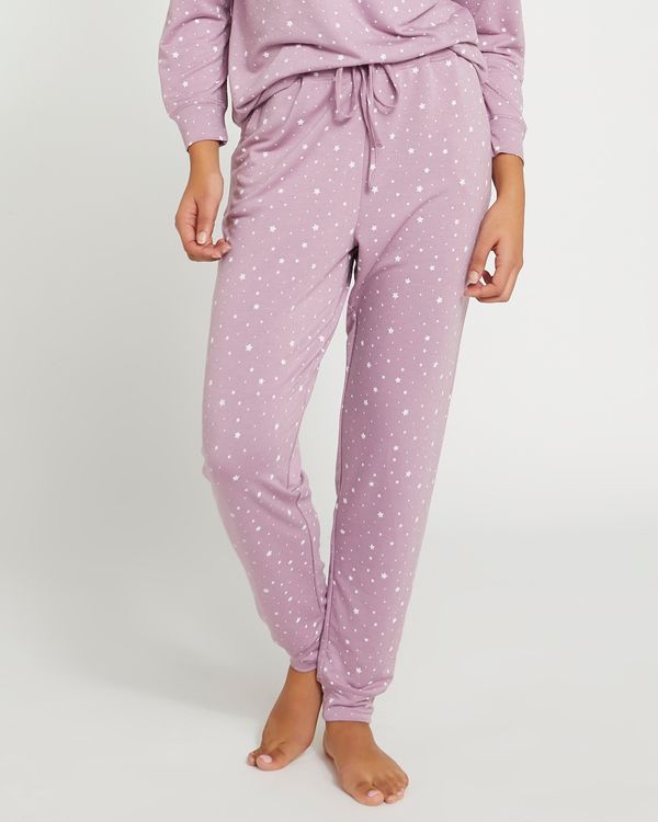 Dunnes Stores | Lilac Soft Pyjama Joggers
