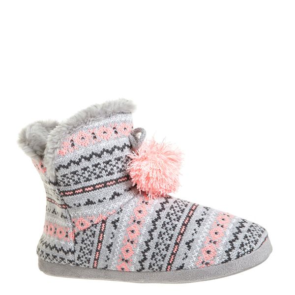 Coral Knit Booties