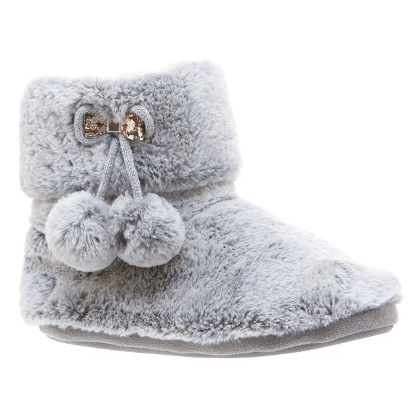 Tipped Faux Fur Bootie