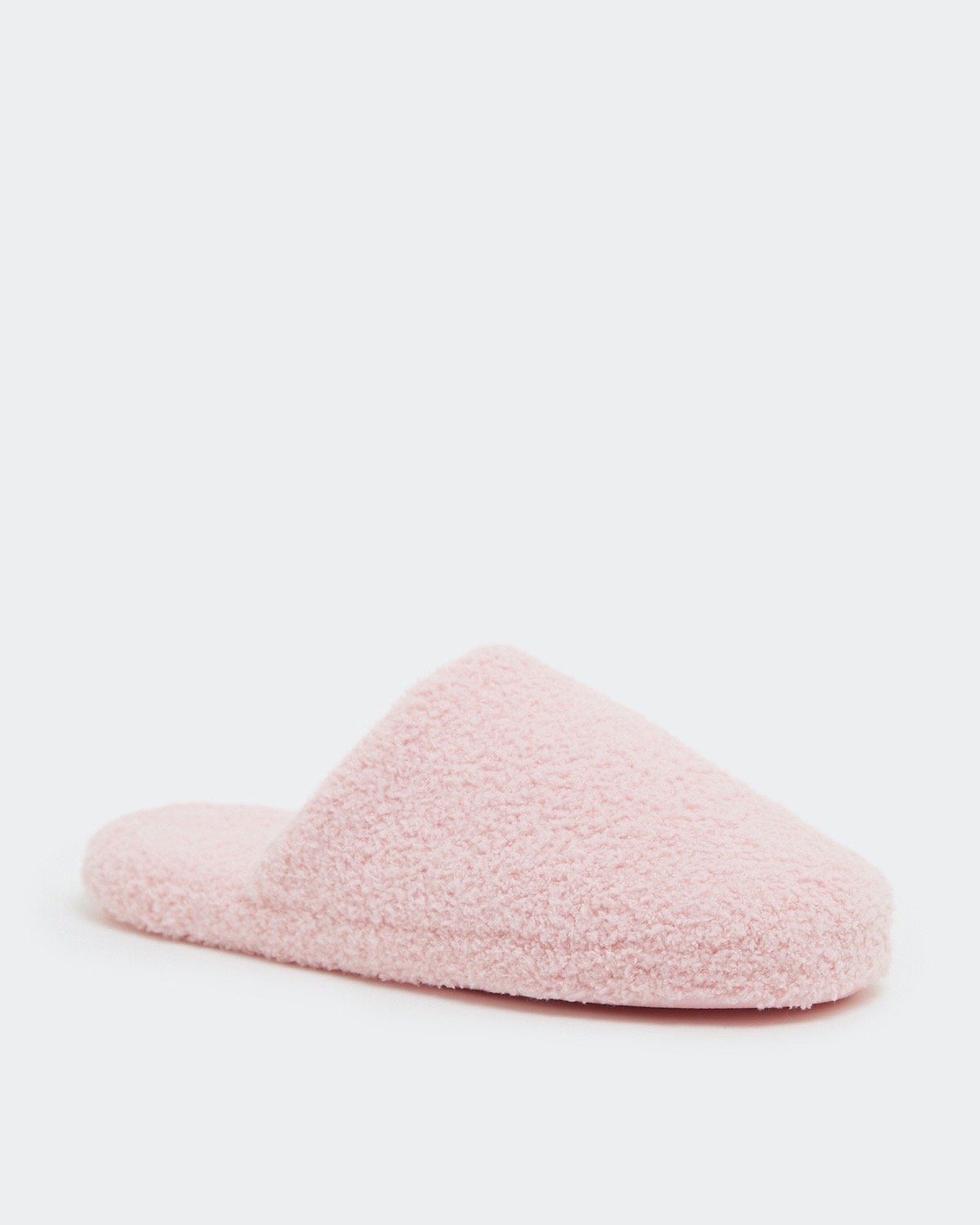 Dunnes Stores | Pink Borg Mule Slippers