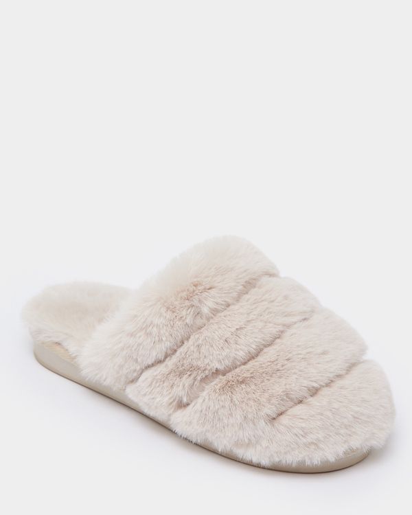 Dunnes Stores | Beige Cosy Mule Slipper