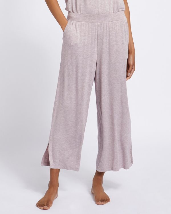 Viscose Wide Leg Crop Pyjama Pants