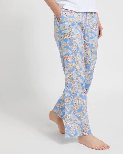 Paisley Wide Leg Pyjama Bottoms
