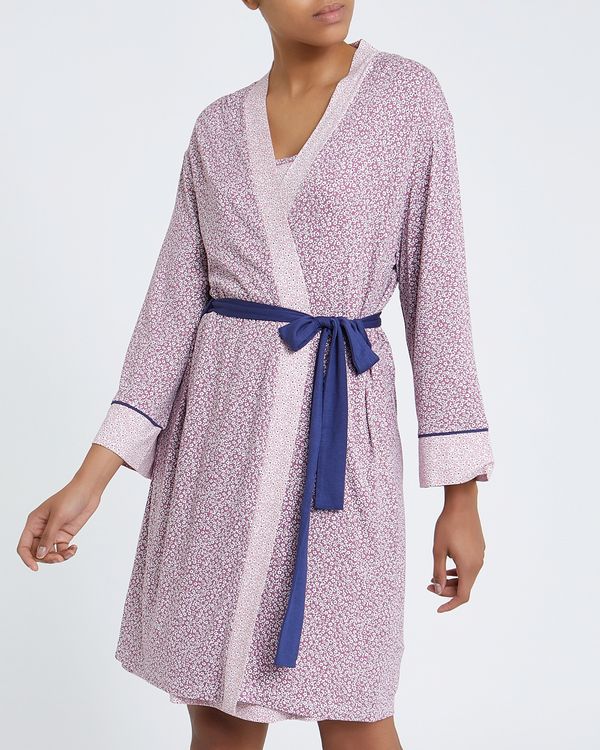 Ditsy Panelled Kimono