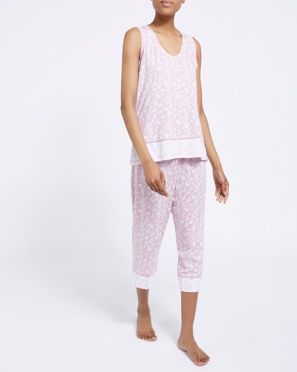 Cotton Modal Vest Crop Pyjamas