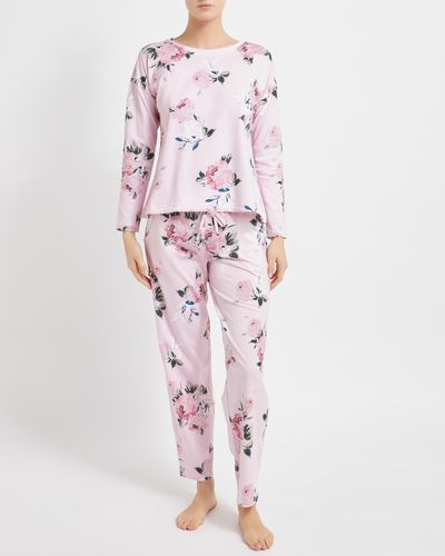 Tie-Hem Cotton Pyjama