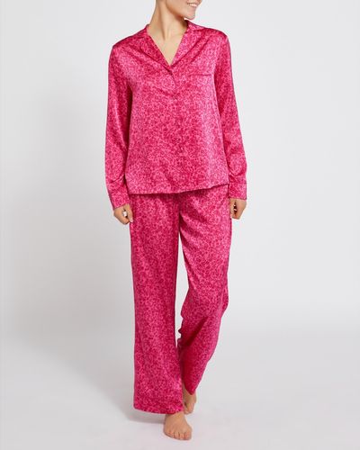 Satin Print Pyjama Set