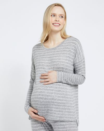 Maternity Lounge Long-Sleeved Top