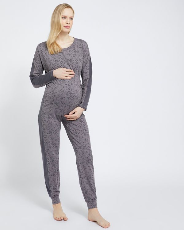 Dunnes Stores | Print Maternity Pyjama Jogger