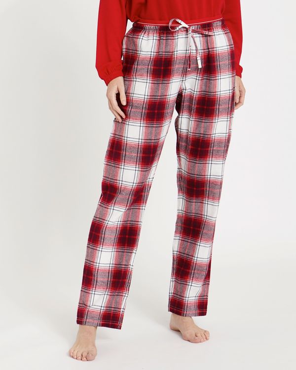 Dunnes Stores | Check Red Check Pants