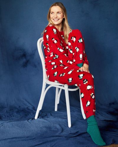 Christmas Fluffy Fleece Pyjamas