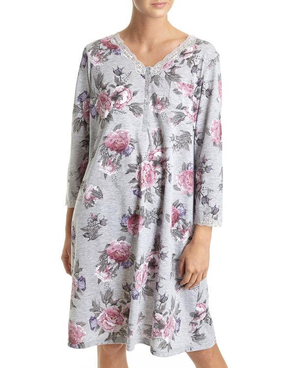 Lace-Trimmed Nightdress (Short Length)