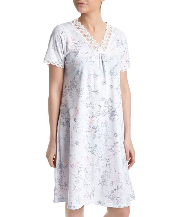 Mesh Lace Nightdress (Short Length)