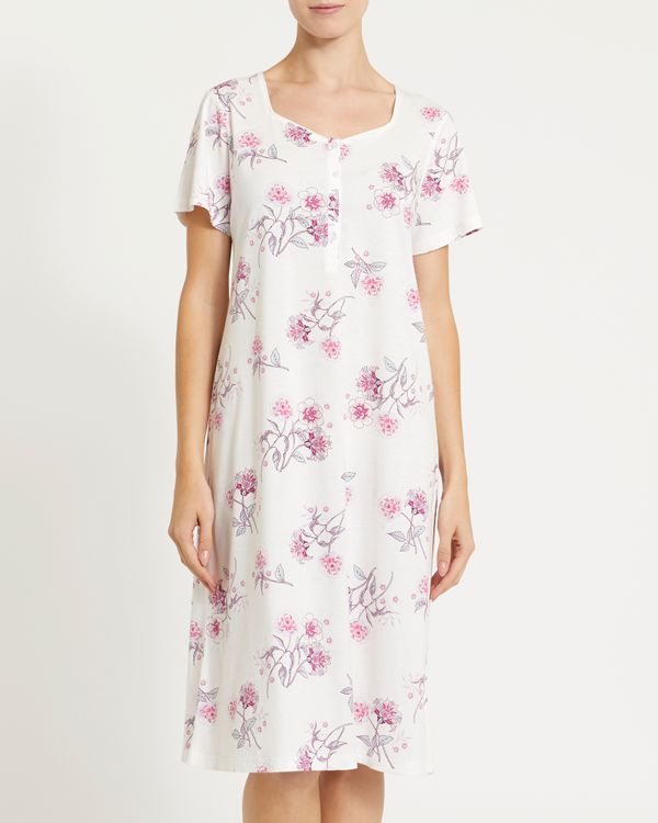 Berry Floral Nightdress