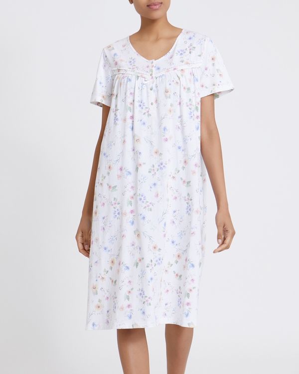 Ivory Floral Nightdress