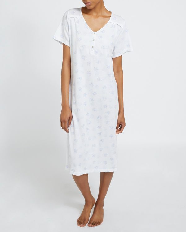 Pure Cotton Floral Nightdress