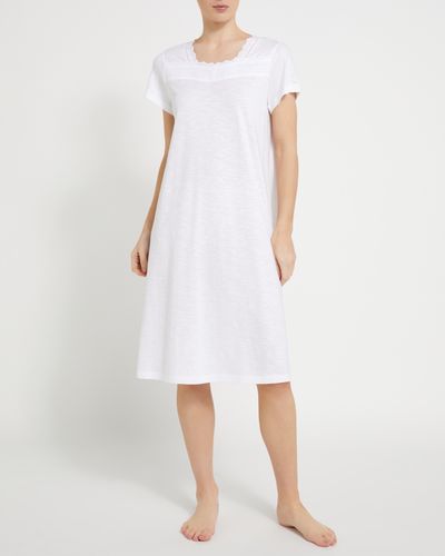 Broderie Anglaise Cotton Nightdress