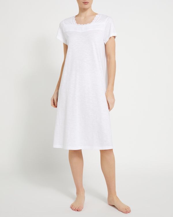 Broderie Anglaise Cotton Nightdress